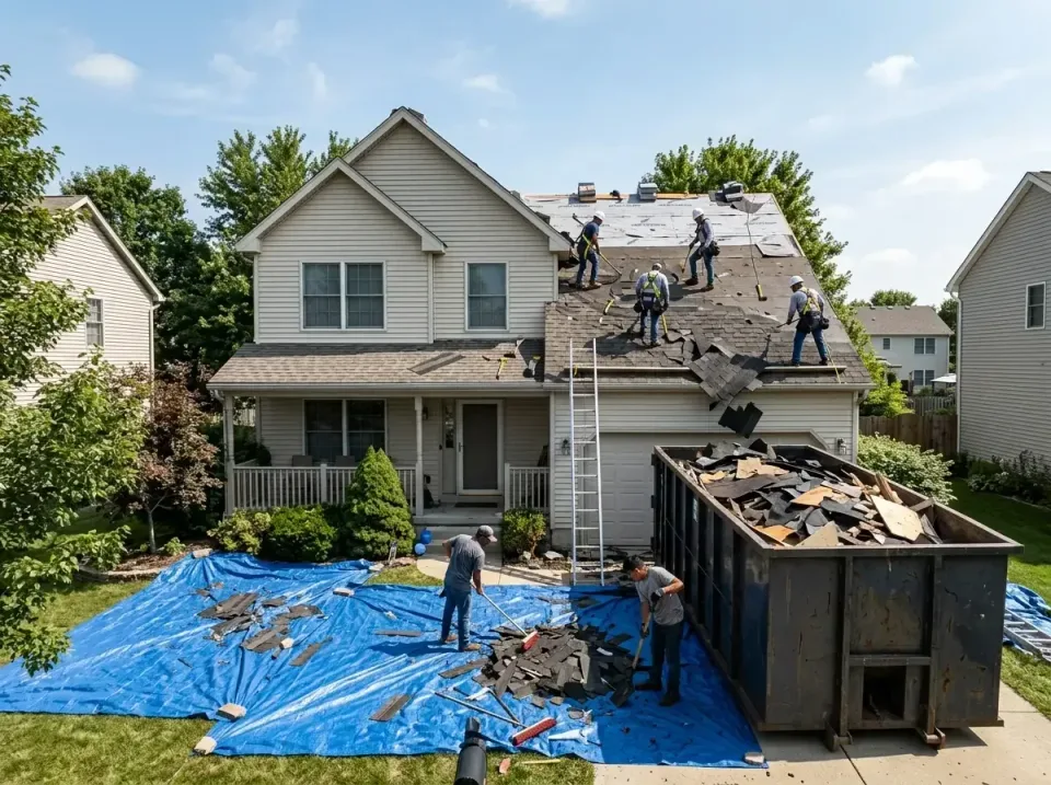 roof-replacement-debris-remova-004 — frequently asked questions, Cheapest Dumpster Rentals in Knoxville, IA